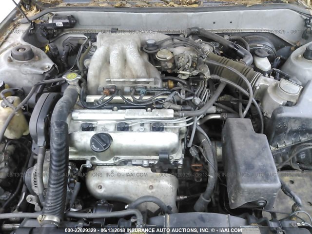 4T1VK13EXNU019308 - 1992 TOYOTA CAMRY XLE SILVER photo 10
