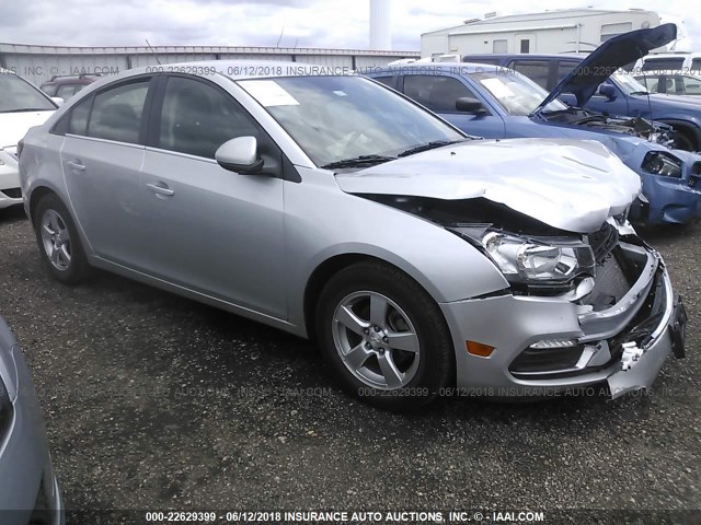 1G1PC5SB3F7174302 - 2015 CHEVROLET CRUZE LT WHITE photo 1