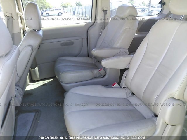 KNDMB233576113091 - 2007 KIA SEDONA EX/LX GOLD photo 8