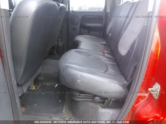 1D7KU28663J578545 - 2003 DODGE RAM 2500 ST/SLT 红色 照片 8