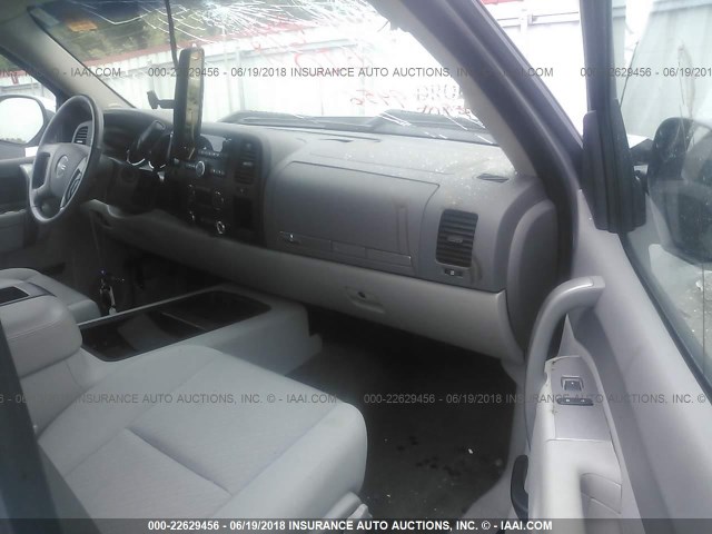 3GTP1VE00DG137457 - 2013 GMC SIERRA C1500 SLE GRAY photo 5