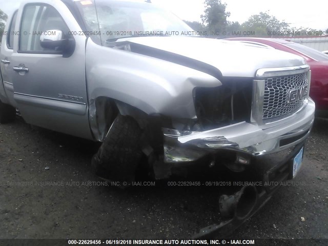 3GTP1VE00DG137457 - 2013 GMC SIERRA C1500 SLE GRAY photo 6