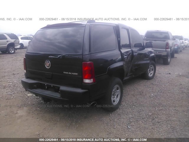1GYEK63N14R185925 - 2004 CADILLAC ESCALADE LUXURY 黑色 照片 4