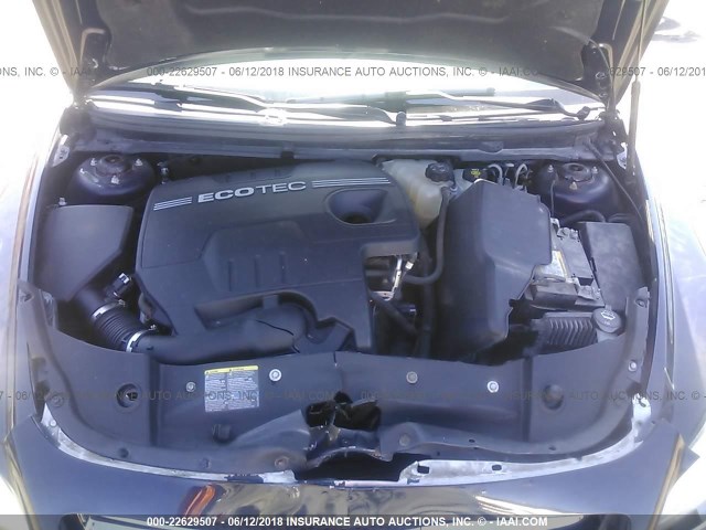 1G1ZG57B884271991 - 2008 CHEVROLET MALIBU LS BLUE photo 10