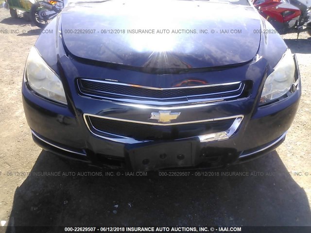 1G1ZG57B884271991 - 2008 CHEVROLET MALIBU LS BLUE photo 6