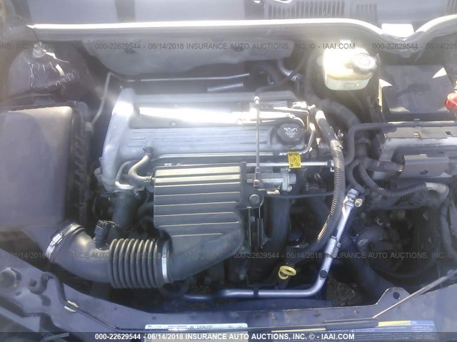 1G8AL52F63Z180587 - 2003 SATURN ION LEVEL 3 MAROON photo 10