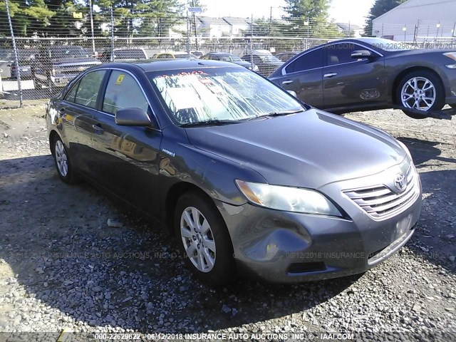 4T1BB46K08U061318 - 2008 TOYOTA CAMRY HYBRID GRAY photo 1