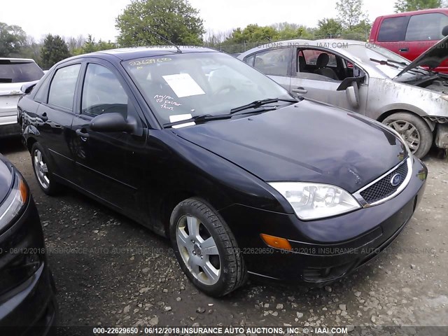 1FAHP34N87W194425 - 2007 FORD FOCUS ZX4/S/SE/SES 黑色 照片 1