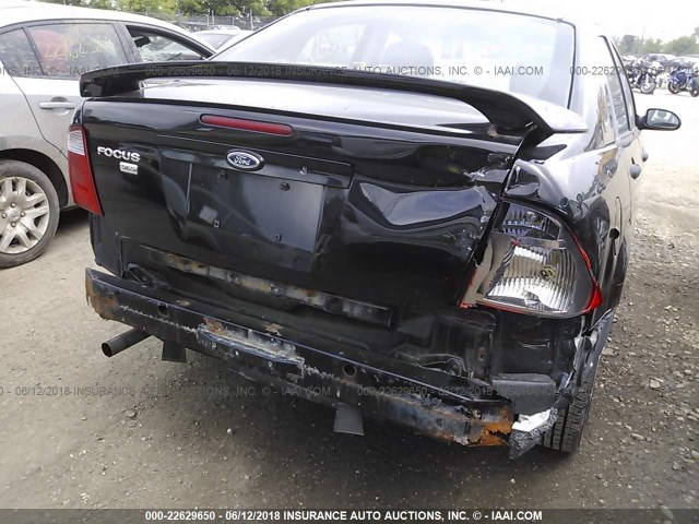 1FAHP34N87W194425 - 2007 FORD FOCUS ZX4/S/SE/SES 黑色 照片 6