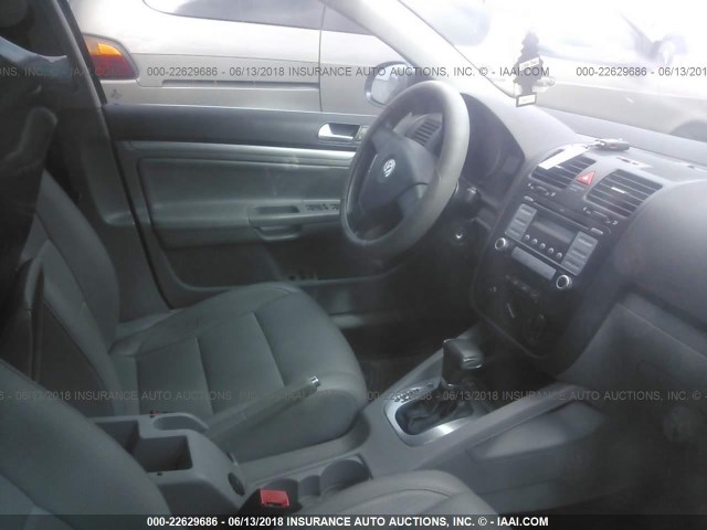 3VWEF71K27M112459 - 2007 VOLKSWAGEN JETTA WOLFSBURG 灰色 照片 5