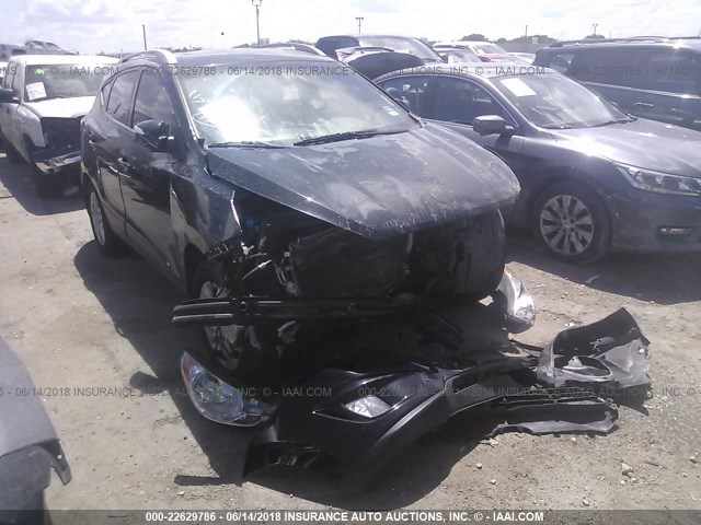 KM8JU3AC0DU560789 - 2013 HYUNDAI TUCSON GLS/LIMITED შავი ფოტო 1