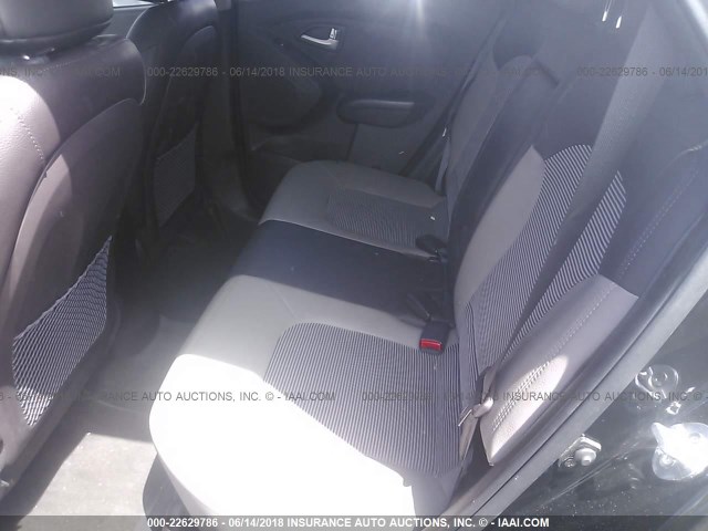 KM8JU3AC0DU560789 - 2013 HYUNDAI TUCSON GLS/LIMITED შავი ფოტო 8