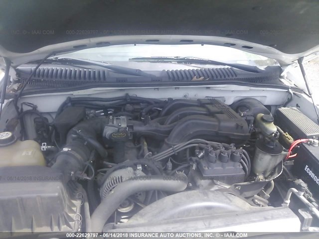 1FMZU63K04UB48753 - 2004 FORD EXPLORER XLT/XLT SPORT/NBX 白色 照片 10