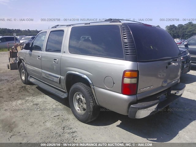 3GKEC16Z93G275492 - 2003 GMC YUKON XL C1500 Champagne photo 3