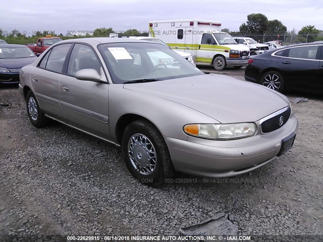 2G4WS52J721272748 - 2002 BUICK CENTURY CUSTOM GOLD photo 1