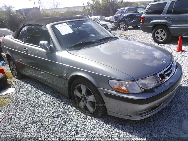 YS3DF78K937010061 - 2003 SAAB 9-3 SE GRAY photo 1