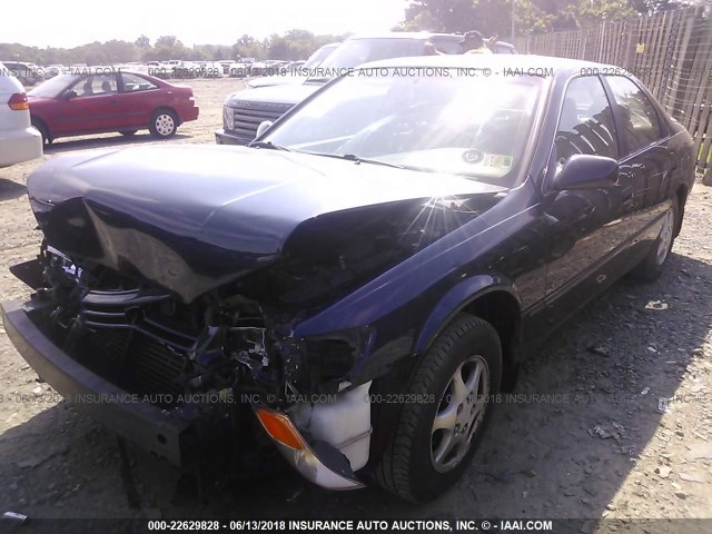 4T1BG22K9XU893928 - 1999 TOYOTA CAMRY CE/LE/XLE BLUE photo 2