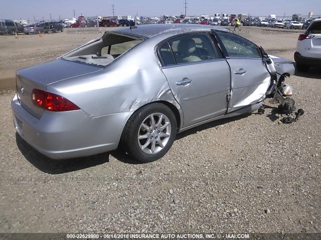 1G4HD57298U124361 - 2008 BUICK LUCERNE CXL GRAY photo 4