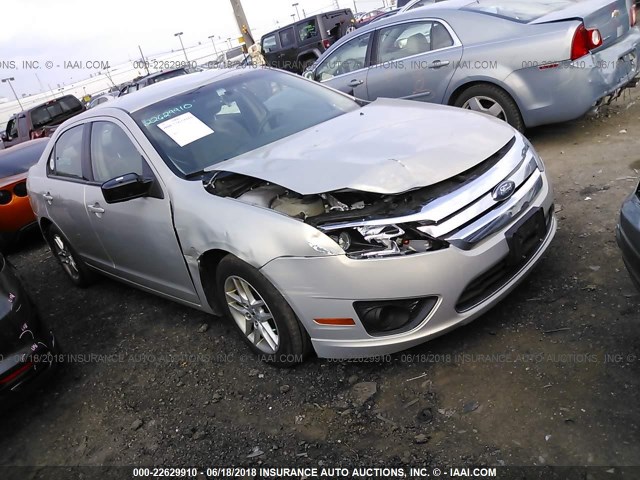 3FAHP0GA4AR227342 - 2010 FORD FUSION S TAN photo 1