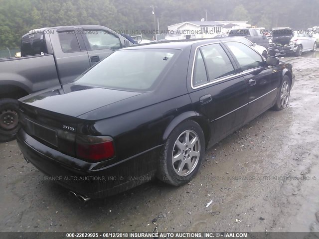 1G6KY549120292781 - 2002 CADILLAC SEVILLE STS BLACK photo 4