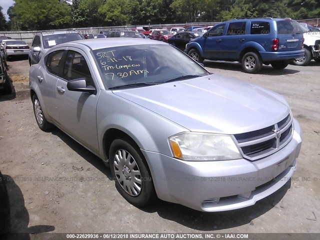 1B3CC4FB2AN149987 - 2010 DODGE AVENGER SXT SILVER photo 1