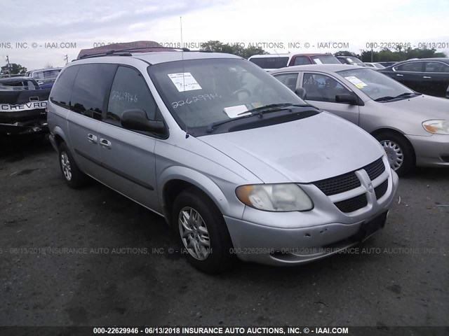 2D4GP44363R149905 - 2003 DODGE GRAND CARAVAN SPORT SILVER photo 1