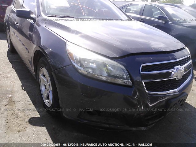 1G11B5SA6DF217825 - 2013 CHEVROLET MALIBU LS GRAY photo 6