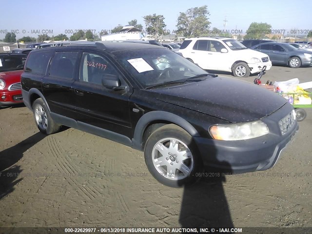 YV4SZ592061208279 - 2006 VOLVO XC70 BLACK photo 1