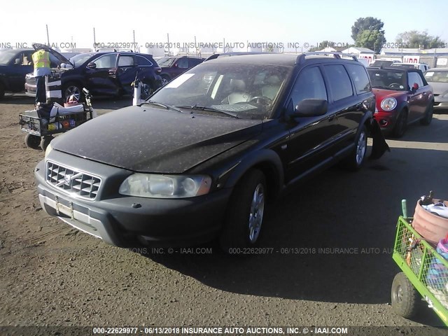 YV4SZ592061208279 - 2006 VOLVO XC70 BLACK photo 2