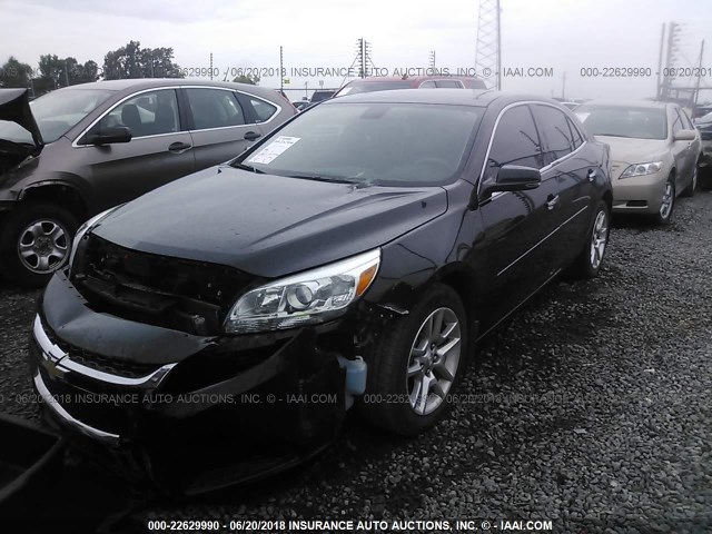 1G11C5SL8EF303282 - 2014 CHEVROLET MALIBU 1LT შავი ფოტო 6