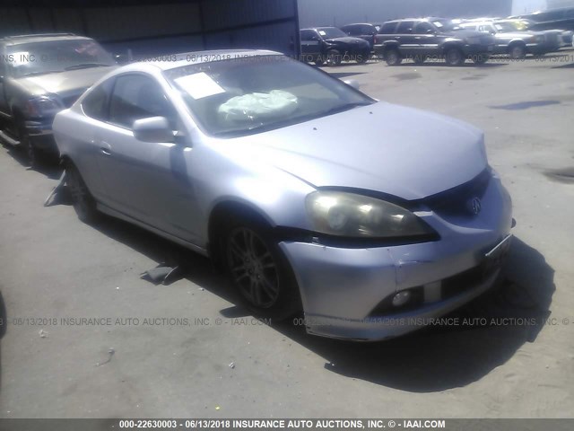 JH4DC54805S017543 - 2005 ACURA RSX SILVER photo 1
