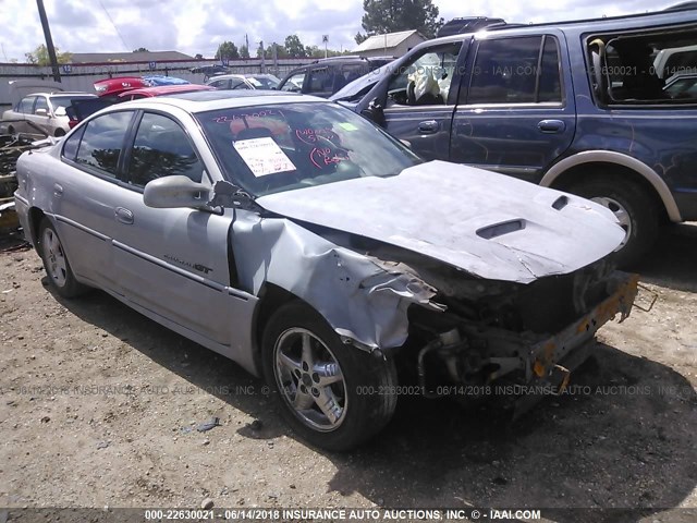 1G2NW52EXYC564845 - 2000 PONTIAC GRAND AM GT GRAY photo 1