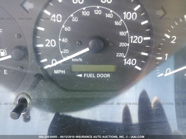 4T1BG28KX1U845451 - 2001 TOYOTA CAMRY CE/LE/XLE BLACK photo 7