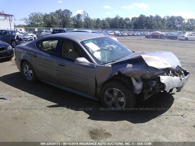 2G2WP552671173084 - 2007 PONTIAC GRAND PRIX BEIGE photo 1