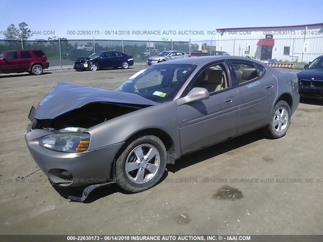 2G2WP552671173084 - 2007 PONTIAC GRAND PRIX BEIGE photo 2