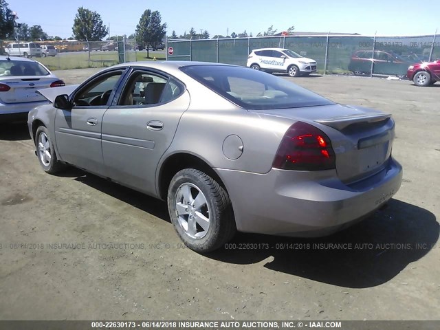 2G2WP552671173084 - 2007 PONTIAC GRAND PRIX BEIGE photo 3