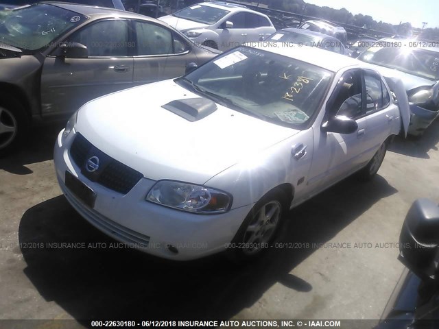 3N1CB51D45L589427 - 2005 NISSAN SENTRA 1.8/1.8S WHITE photo 2