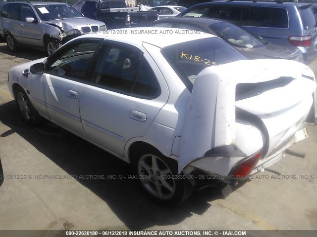 3N1CB51D45L589427 - 2005 NISSAN SENTRA 1.8/1.8S WHITE photo 3