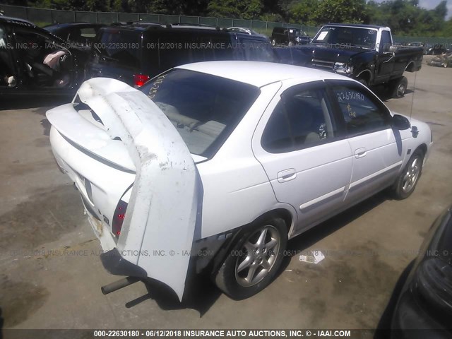 3N1CB51D45L589427 - 2005 NISSAN SENTRA 1.8/1.8S WHITE photo 4