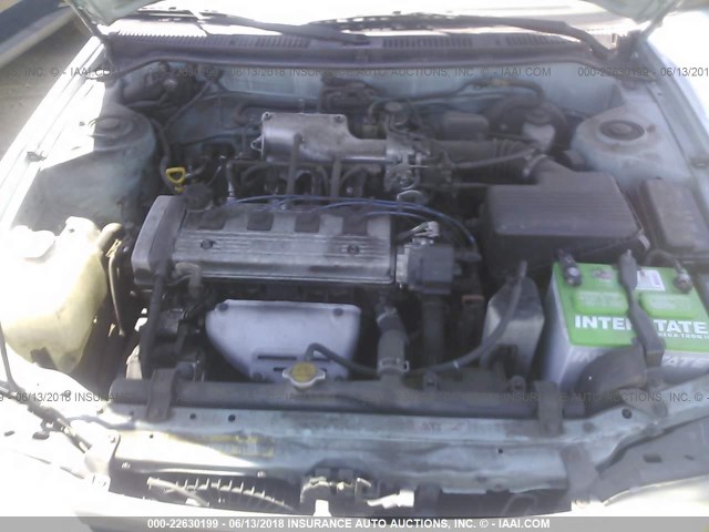 1NXAE09B7SZ335287 - 1995 TOYOTA COROLLA LE/DX ღია ლურჯი ფოტო 10