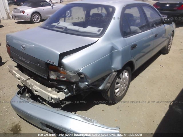 1NXAE09B7SZ335287 - 1995 TOYOTA COROLLA LE/DX ღია ლურჯი ფოტო 6