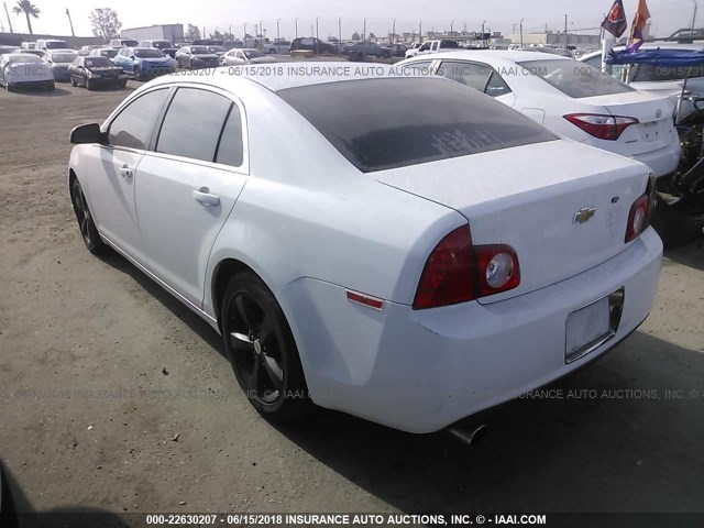 1G1ZC5E16BF351369 - 2011 CHEVROLET MALIBU 1LT თეთრი ფოტო 3