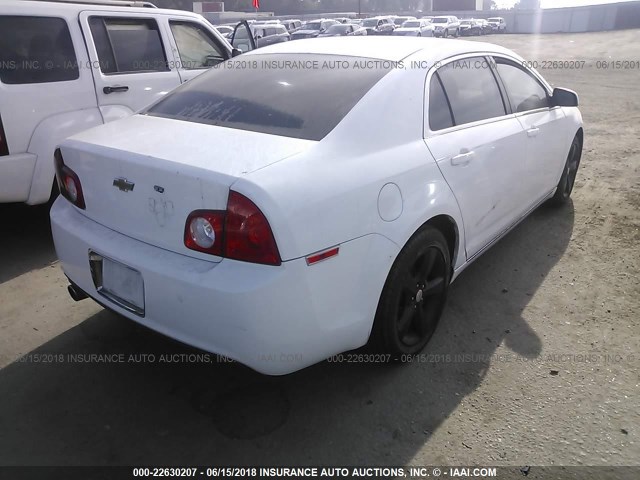 1G1ZC5E16BF351369 - 2011 CHEVROLET MALIBU 1LT თეთრი ფოტო 4