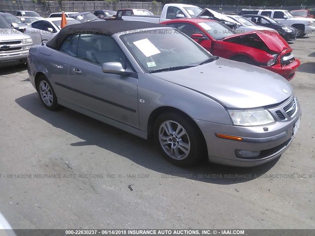 YS3FD79Y266005795 - 2006 SAAB 9-3 GRAY photo 1