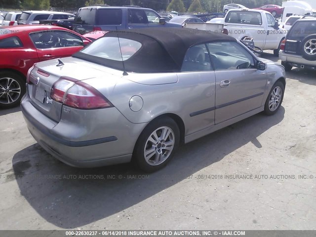 YS3FD79Y266005795 - 2006 SAAB 9-3 GRAY photo 4