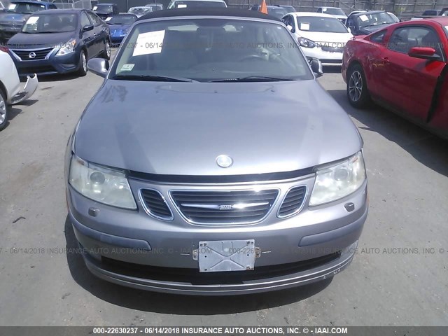 YS3FD79Y266005795 - 2006 SAAB 9-3 GRAY photo 6