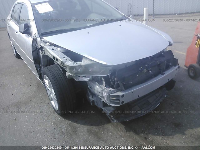 1G1ZB5E07CF339940 - 2012 CHEVROLET MALIBU LS Gümüş foto 6