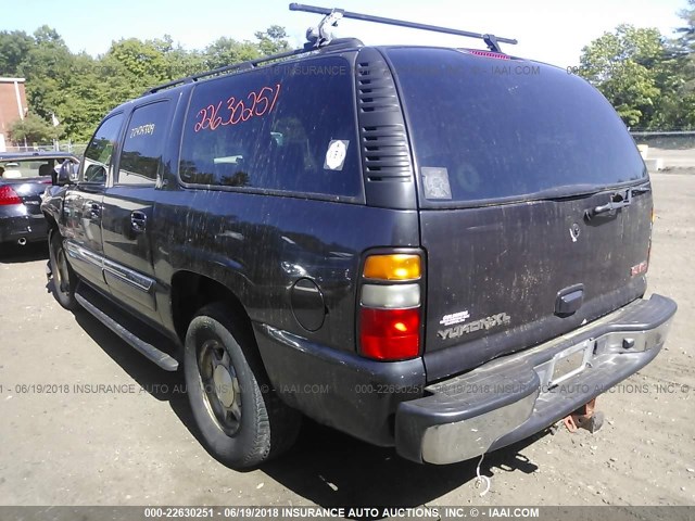 1GKFK16T34J203142 - 2004 GMC YUKON XL K1500 GRAY photo 3