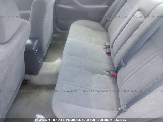 JT2BG28K5Y0381256 - 2000 TOYOTA CAMRY LE/XLE SILVER photo 8