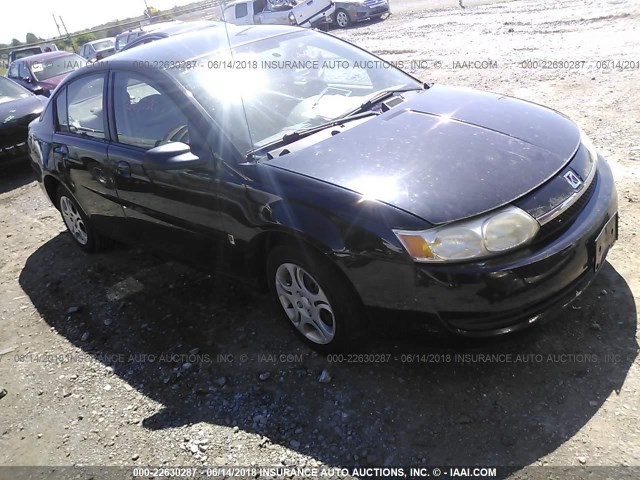 1G8AJ52FX4Z232178 - 2004 SATURN ION LEVEL 2 BLACK photo 1